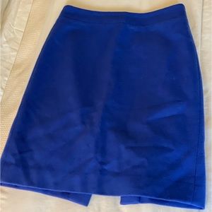 J. Crew - The Pencil Skirt - Royal Blue - Size 00